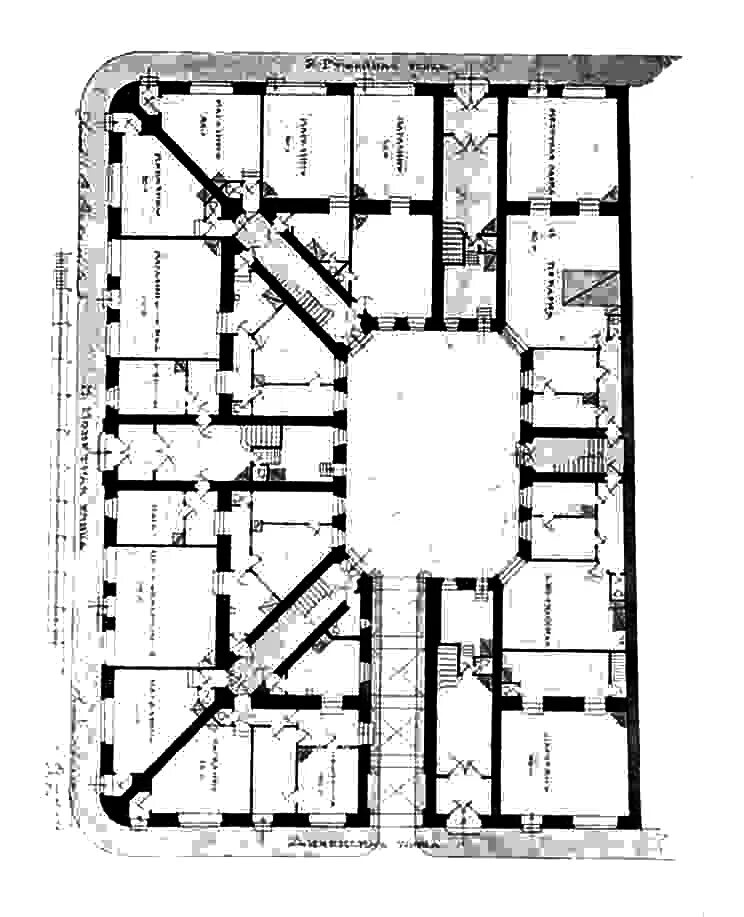 Планировки домов санкт петербурга. Доходный дом е. в. Васильева. Планы доходных домов 19 века. План доходного дома 19 века. Планировка квартир в доходных домах Петербурга до 1917 года.