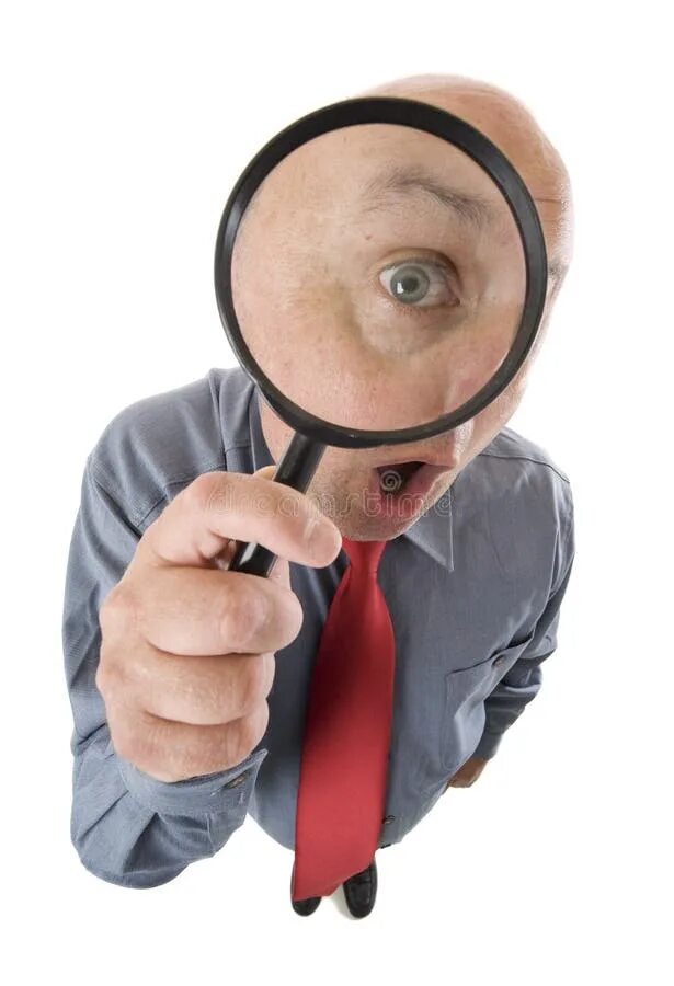 Use a magnifying glass