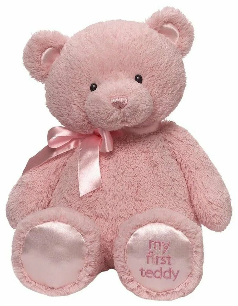 Розовый мишка игрушка. Игрушка my first Teddy. Baby Gund игрушки. Baby Gund мягкая игрушка. Мишка my first Teddy Bear.