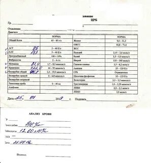 Где можно сдать анализ креатинин