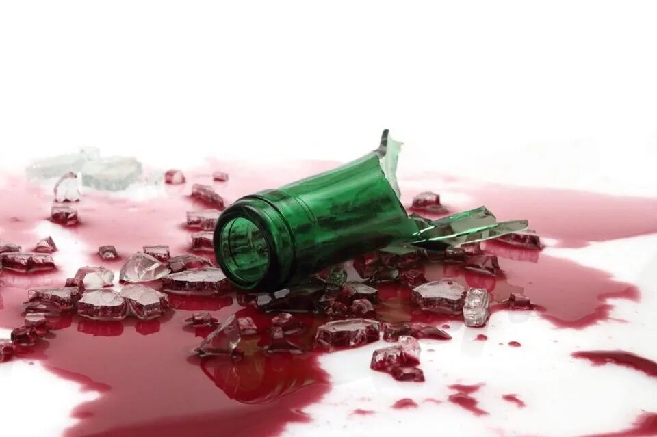 Breaking bottles