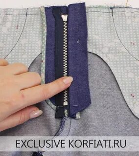 Как пришить брюки