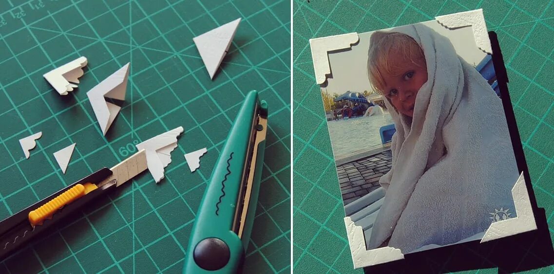 Открытка "С Днем Рождения!" из крафта #скрап# открытка# своими руками Самодельны