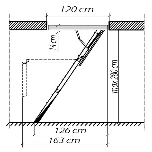 Чердачная лестница с люком размеры. Чердачная лестница Fakro чертежи. Чердачная лестница схема монтажа. Чертежи складной чердачной лестницы. Схема монтажа чердачной лестницы Fakro.