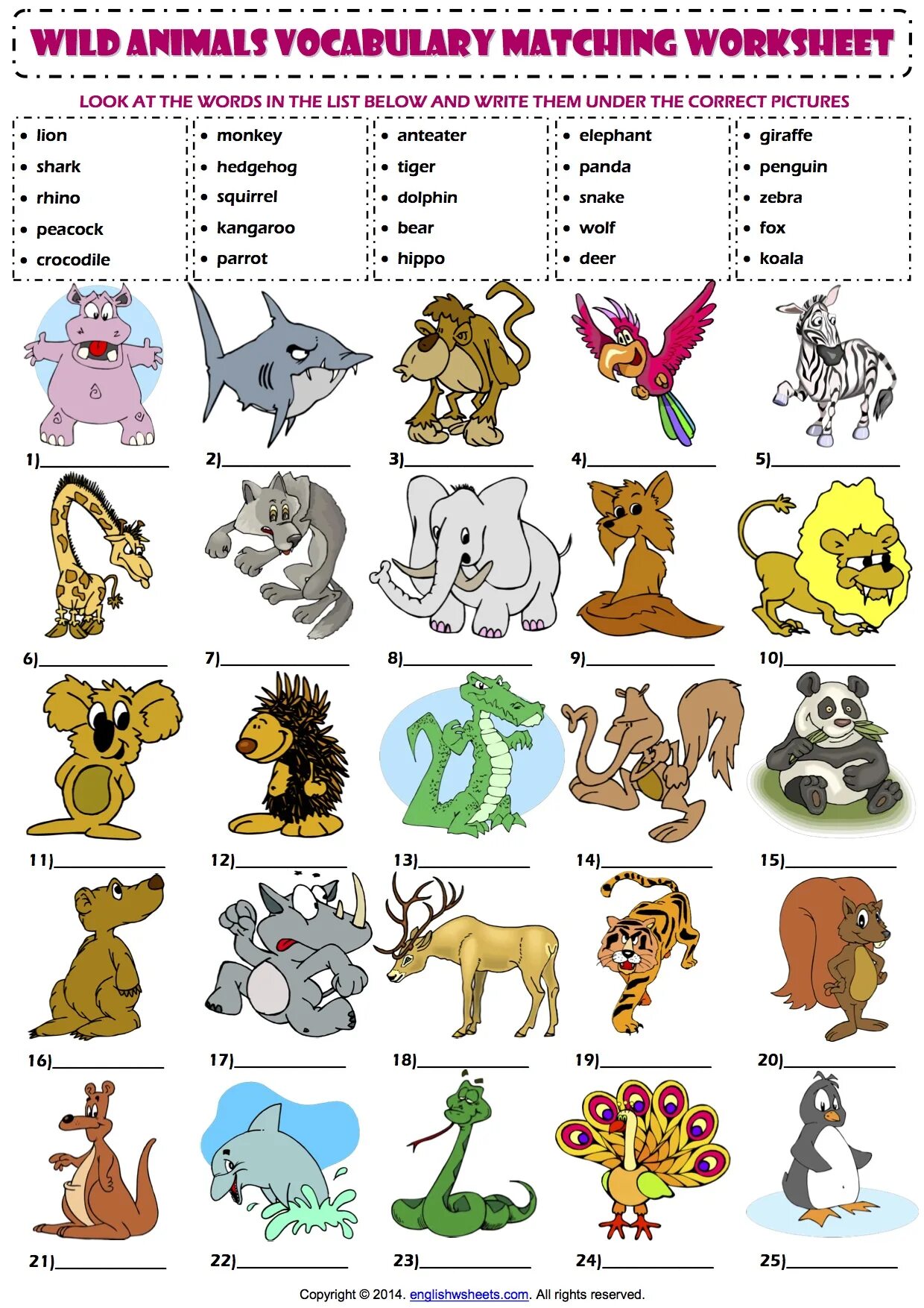 Найдите животных на английском. Wild animals Vocabulary Worksheets for Kids. Задания английский английский животные. Английский язык животные задания. Задания про животных на английском.