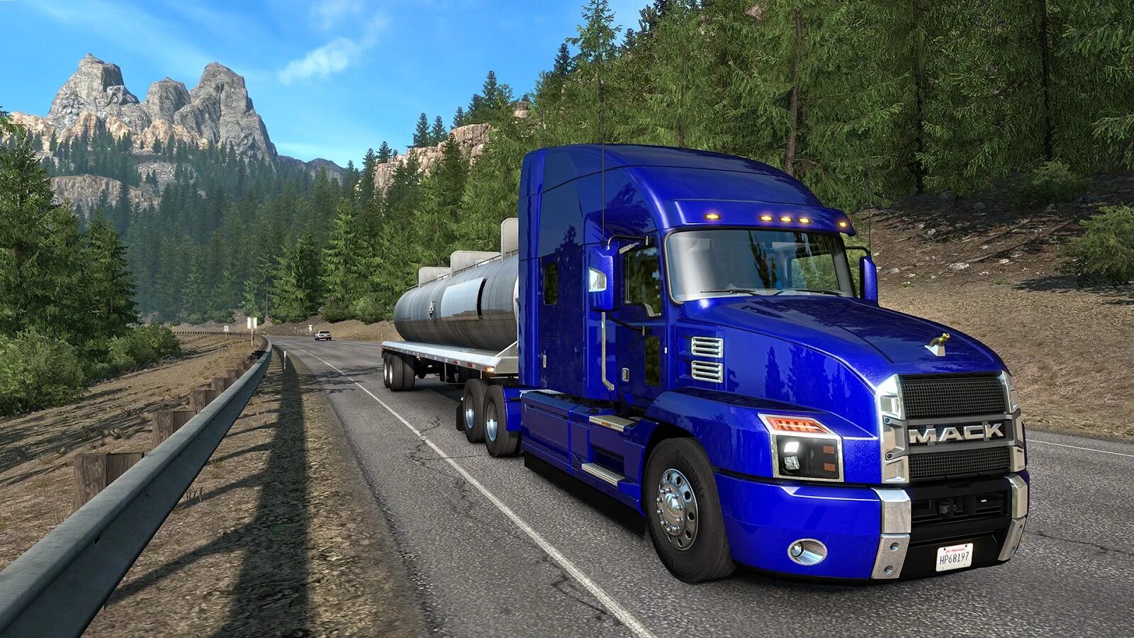 Ats грузовики. Американ Truck Simulator 2. Mack Anthem ATS. Трак симулятор 2023. АТС Американ трак симулятор.