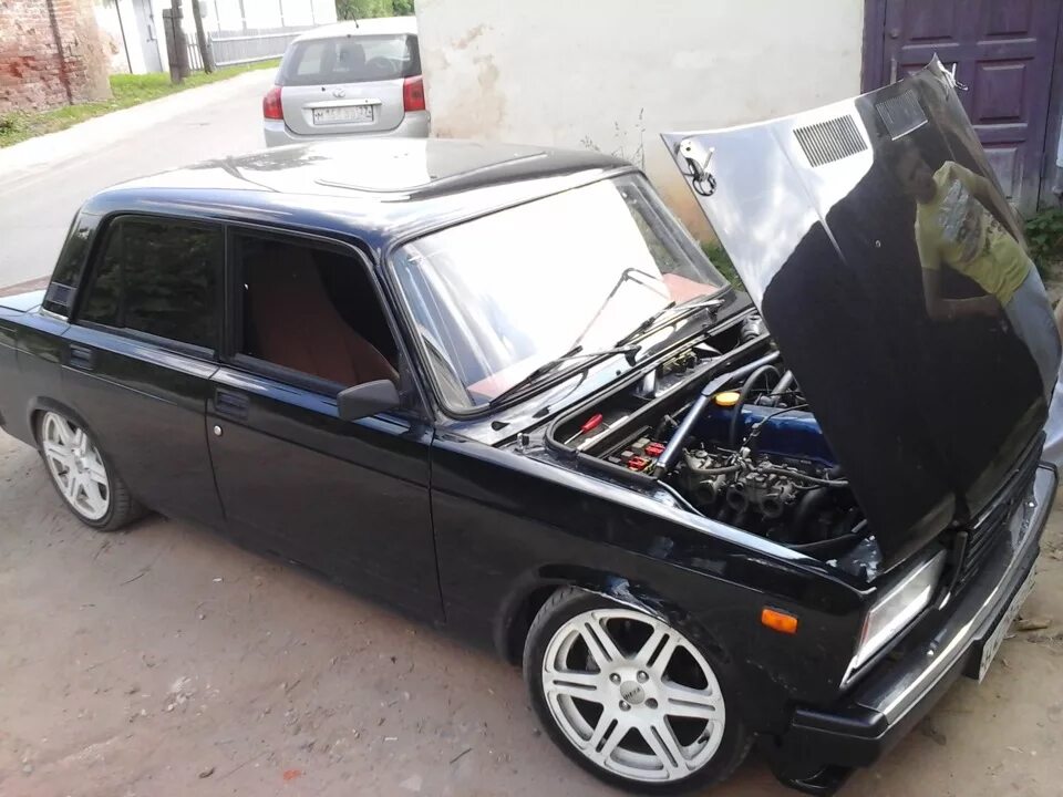 Обвесы тюнинг от БМВ 5 Е34 - Lada 21073, 1,5 л, 2005 года своими руками DRIVE2