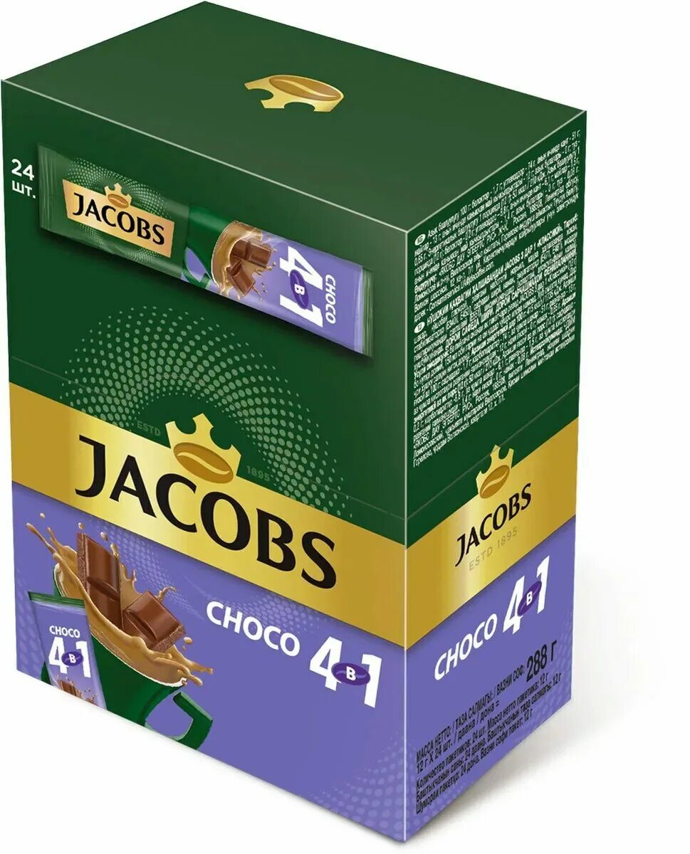 Choco 1. Jacobs 4 в 1 Choco. Кофе Jacobs 4в1 шоколад 24х12г. Напиток кофейный Jacobs Choco 4в1 12г. Кофе Jacobs 4в1 Mystery.