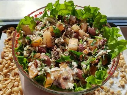 Вкусный салат с маслом