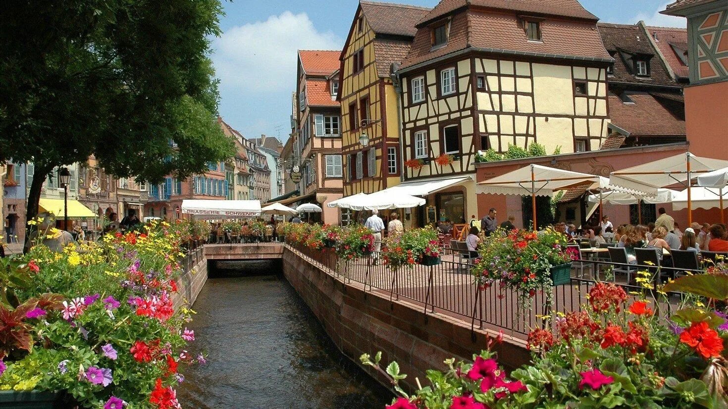 Кольмар, Эльзас, Франция. Городок Кольмар Франция. Colmar деревня во Франции. Кольмар Франция весной.