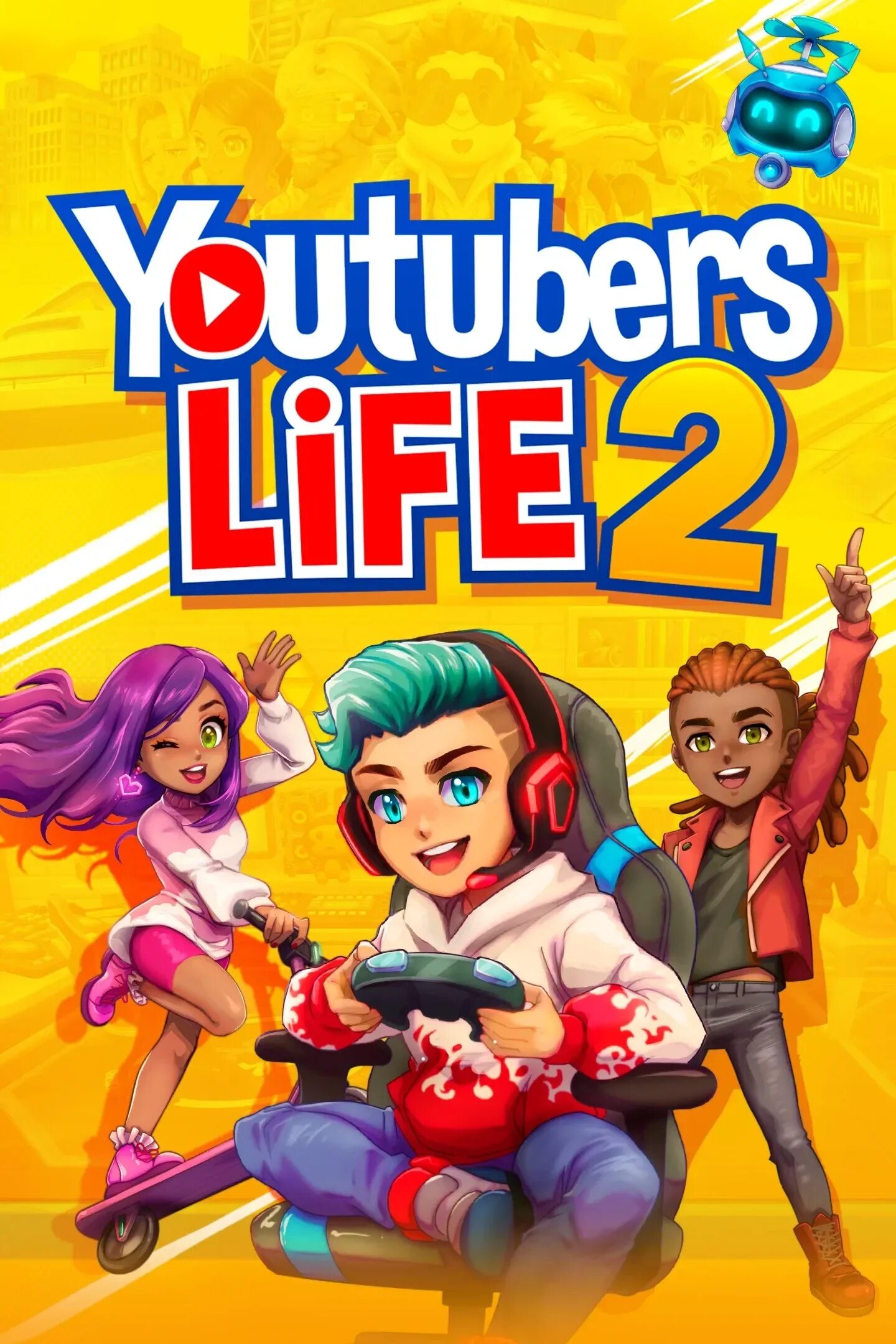 Ютубер лайф 2. Ютуберс лайф. YOUTUBERS Life обложка. Ютуберс лайф 2 персонажи.