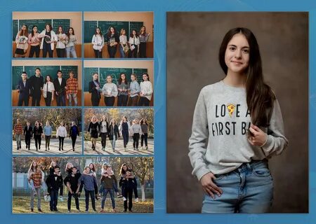 Фотосессия на школьный альбом 9 класса