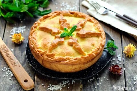 Курник без дрожжей