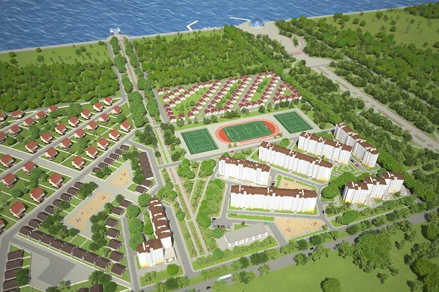 Горгиппия Морская, г.Анапа Жилой район "Горгиппия Морская" в Анапе (пятый микрор