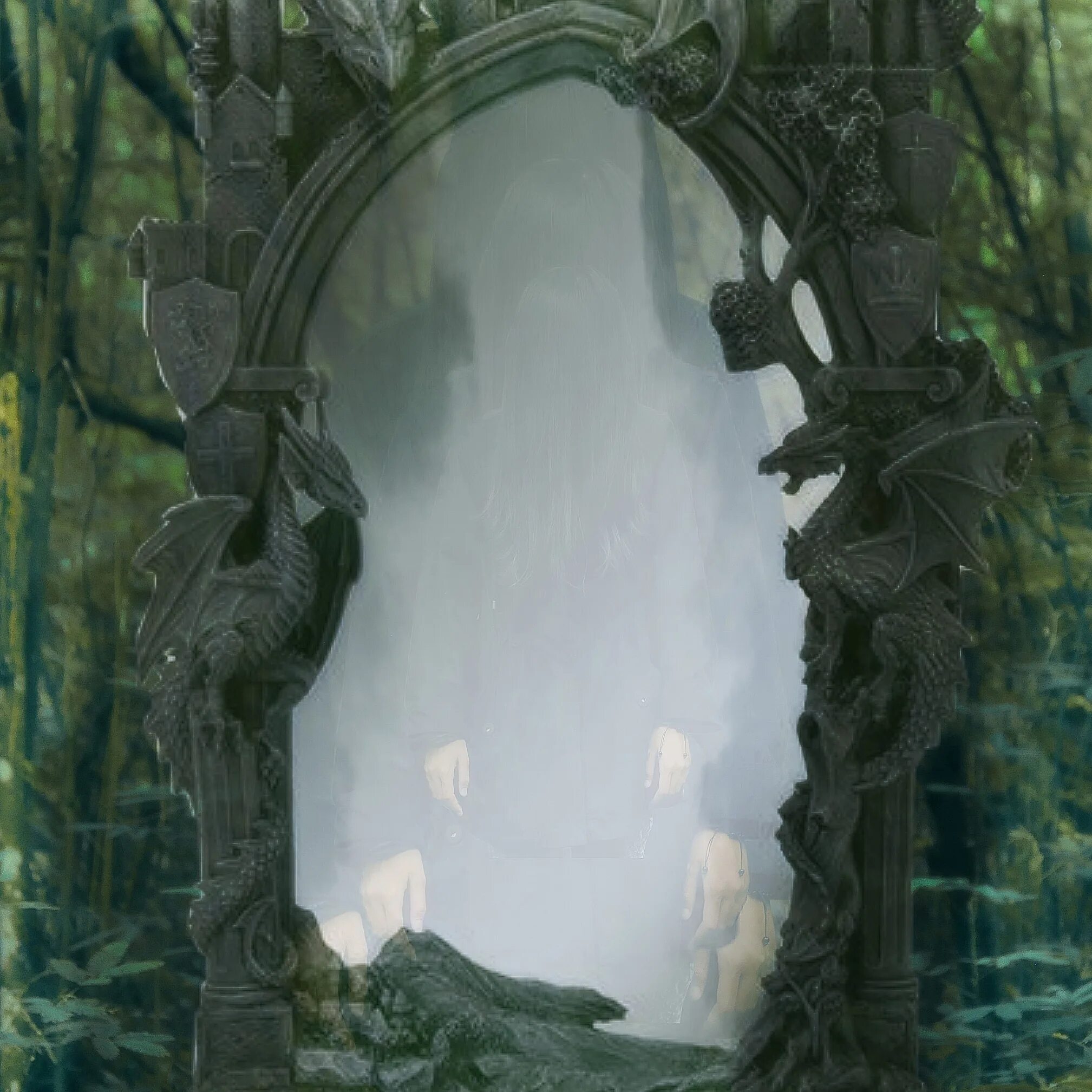 Магический портал. "Волшебное зеркало". Зазеркалье. Гилберт у. "волшебное зеркало". Мистическое зеркало. Сказочные врата.