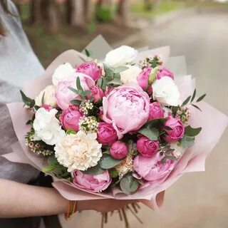 Какие пионы в букете