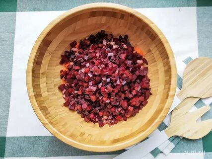 Как приготовить винегрет классический с квашеной капустой