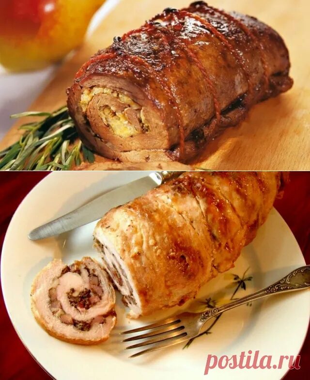 Праздничные мясные рулеты с фото Мясные пальчики праздничные тушеные в сливках пошаговый рецепт с фото (14285 п