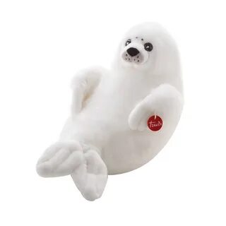 Нерпа игрушка мягкая