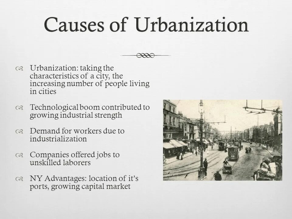 Causes of urbanization. Urbanization POWERPOINT. Advantages and disadvantages of urbanization. Advantages and disadvantages of urbanisation.