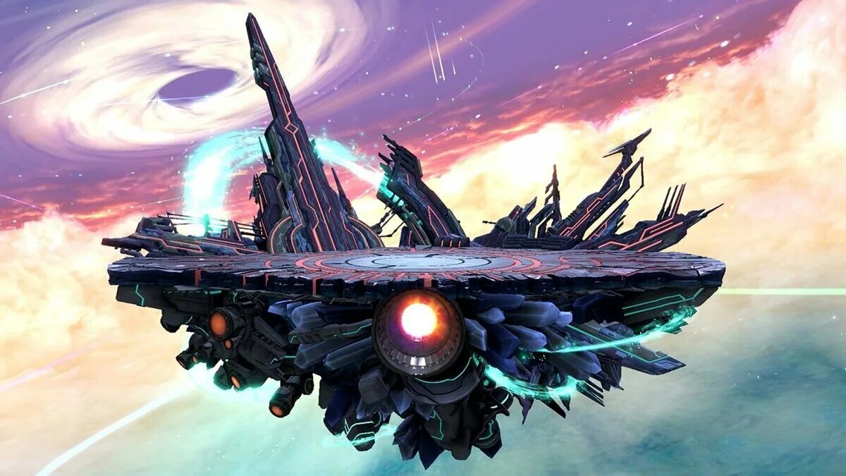 Ultimate return. Летающая платформа для игры. ssbu stage. ssbu final destination. super smash bros ultimate final boss.