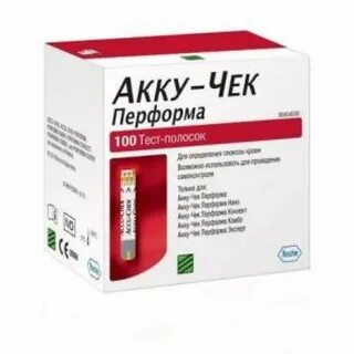 Тест полоски акку перформа