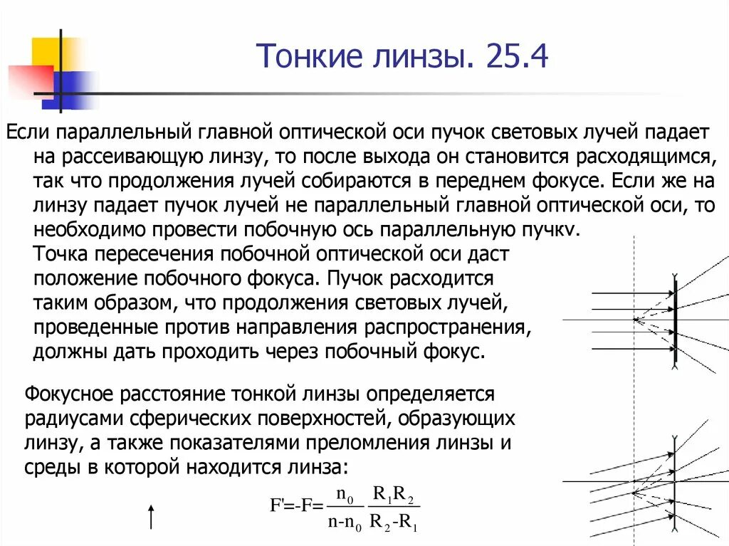 Световые пучки и световые лучи. Пучок параллельных лучей в линзе. Параллельный пучок лучей. Параллельный пучок лучей через рассеивающую линзу. Параллельный пучок лучей падающих.