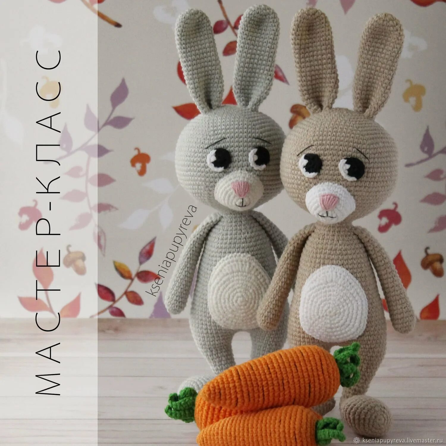 Заяц крючком для начинающих. Заяц крючком для начинающих. Игрушки амигуруми. Вязаный зайка. Заяц крючком для начинающих.