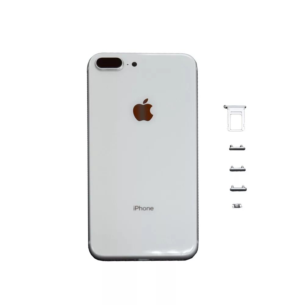 Корпус айфон 8. Iphone 8 Plus White. Iphone 8 Plus белый. Apple iphone 8 White. Корпус айфон 8 плюс.