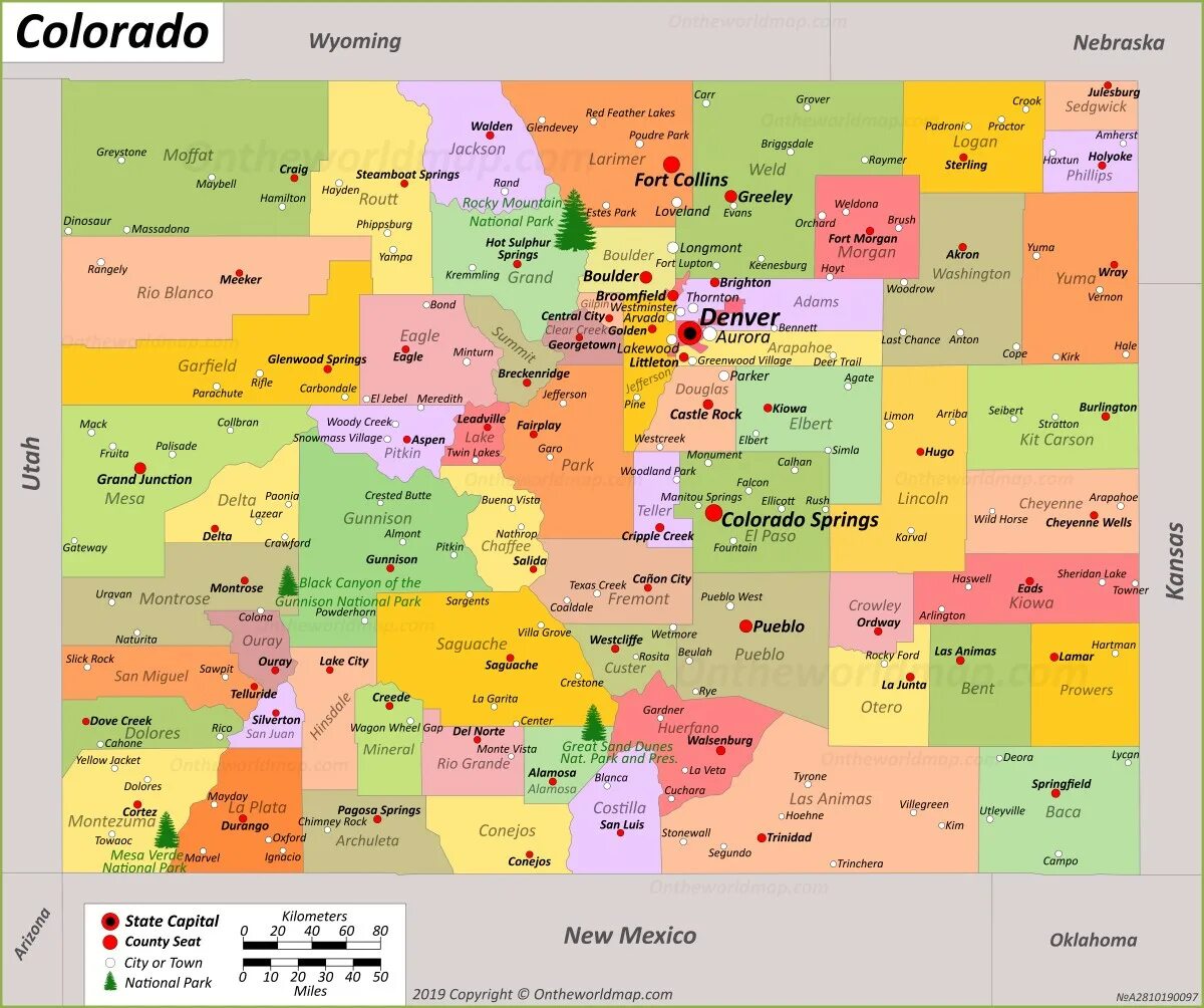 Cos map. Colorado state map. colorado counties map. colorado state map with counties. denver colorado on map.