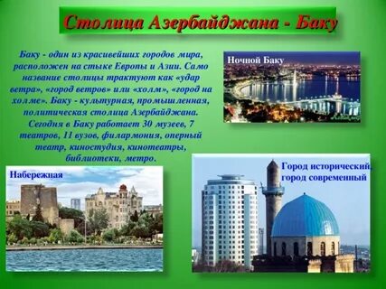 Азербайджан кратко