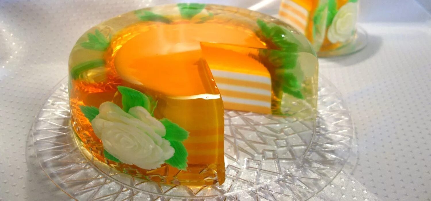 Pin by A’S sweet on Flower Jelly Jelly desserts, Cute desserts, Fancy desserts