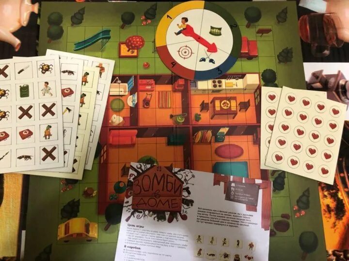 Зомби в доме настольная игра обзор. Зомби в доме настольная игра обзор