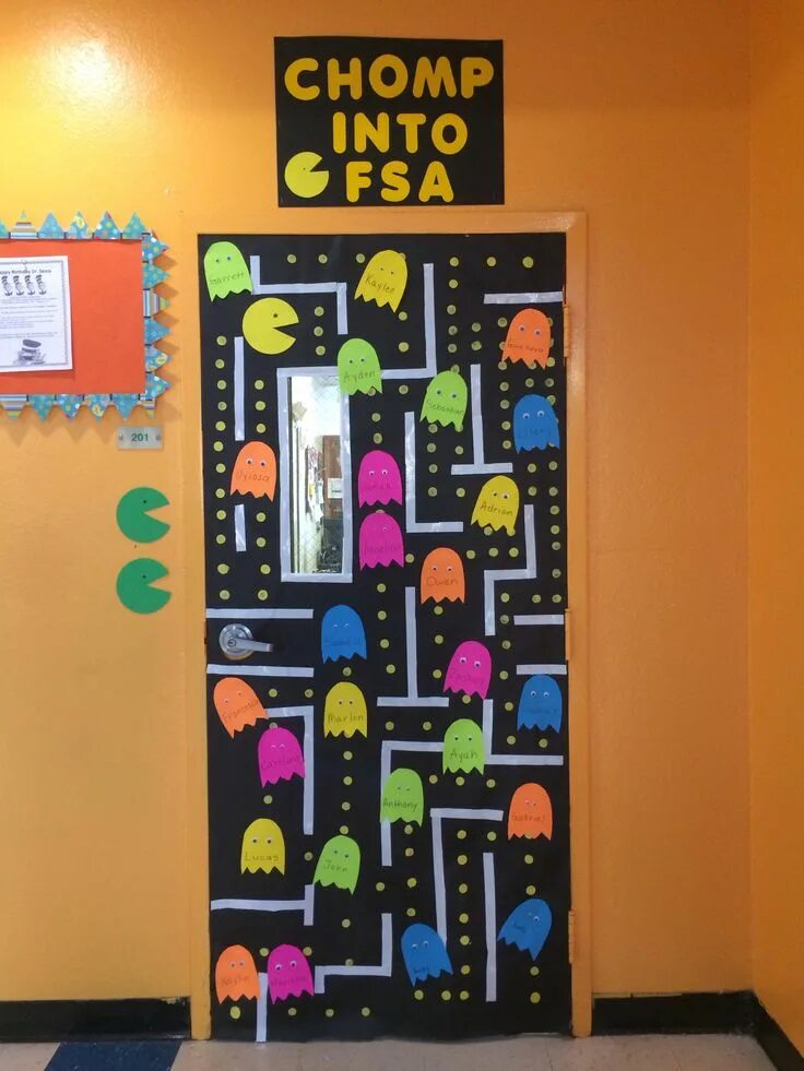 Classrooms doors