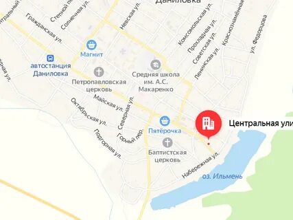 Карта даниловка волгоградская