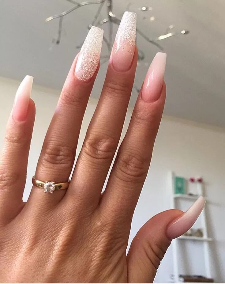 Идеи маникюра на длинные ногти квадратные нежные Pin on uñas Pretty nail art designs, Pretty nail designs, Classic nails