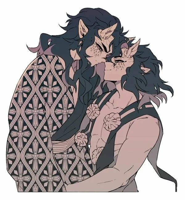 Hantengu fanfiction. Хантенгу зохакутен. Aizetsu Demon Slayer. Зохакутен арт. Genya x Hantengu.