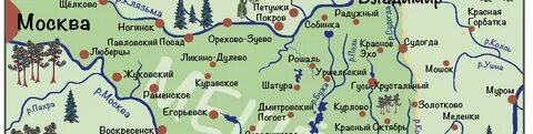 Карта красная горбатка