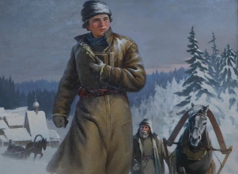 Как добрался до петербурга ломоносов. Н.и. кисляков «юноша ломоносов на пути в москву».