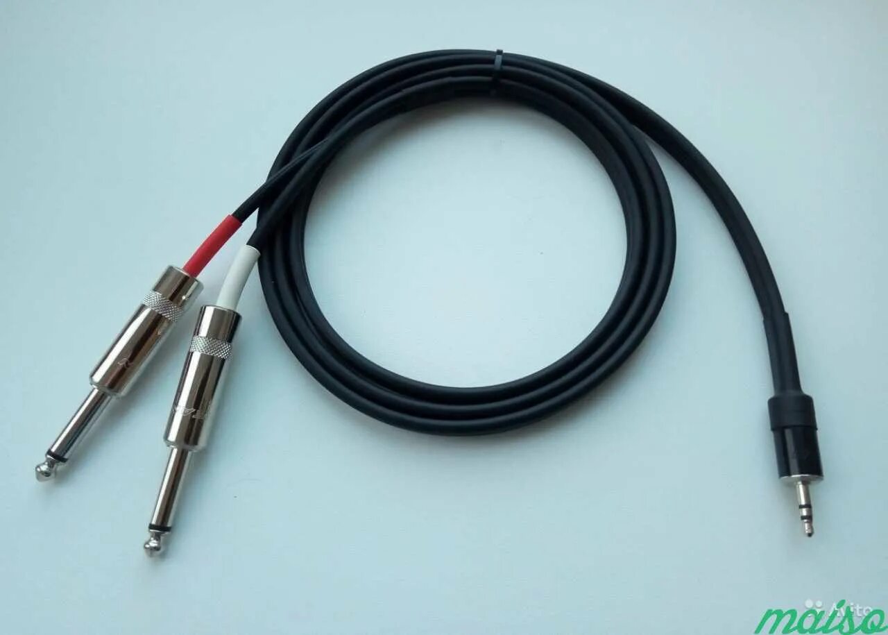 Провод два джека. Аудиокабель jack стерео 6. 5. 3. 5 stereo plug - 2 x jack6.