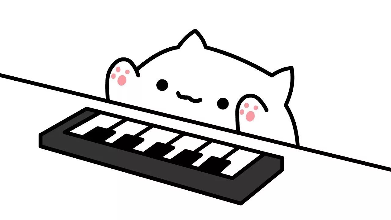 Dilwe musical scale cat. Бонго Кэт пианино. Бонго кет кет с клавиатурой. V 2 Бонго Кэт. Клавиатура для Бонго Кэт.