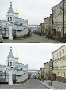 Реконструкция нижнего новгорода