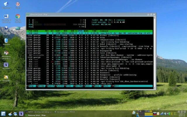 Линукс приставка. Trinity линукс. trinity tde. tde linux. смена консоли linux.