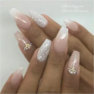 Белый френч с блестками