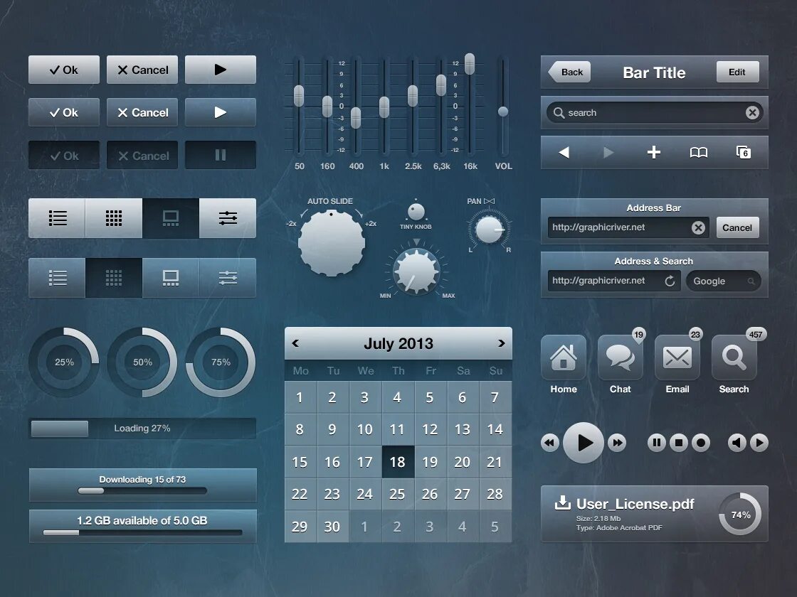 Gui rendering