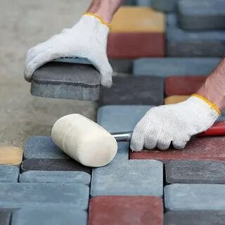 Укладка тротуарной плитки под ключ