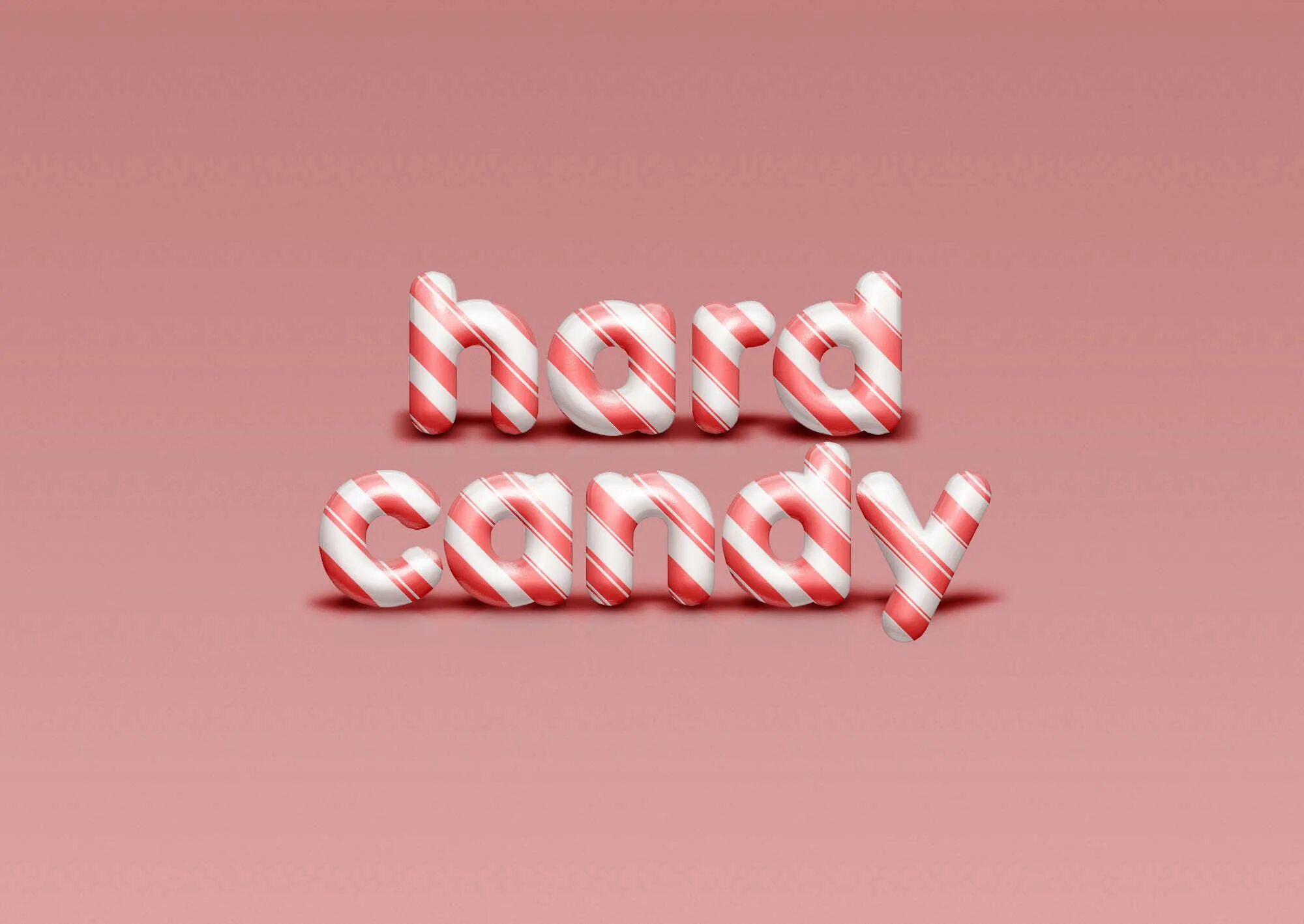 Candy text. Candy text Effect PSD. Romantic text Effect.