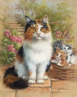 Красивые кошки картины
