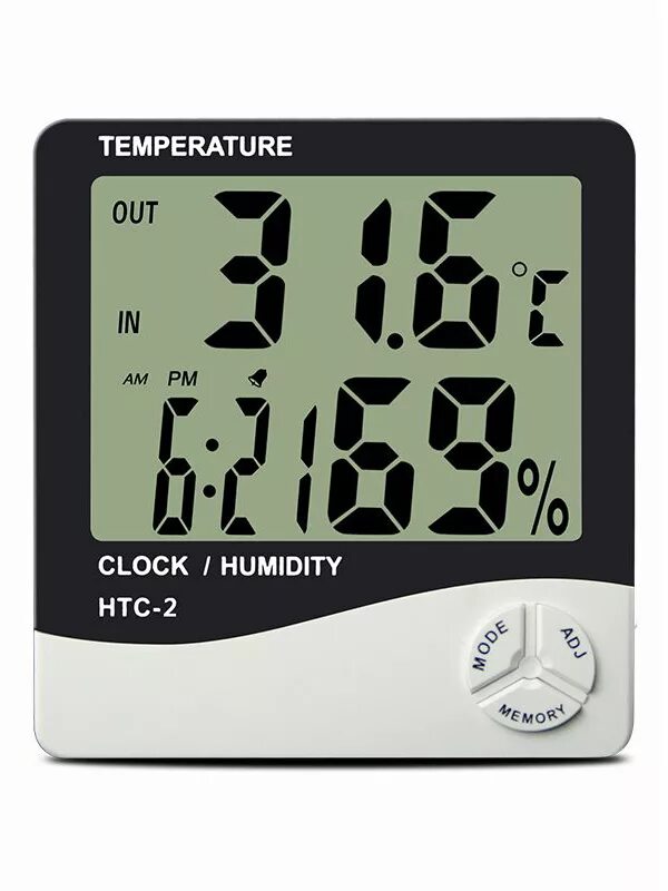 Clock humidity htc 2. Htc-2 цифровой термометр-гигрометр. термометр-гигрометр цифровой htc-1 (метеостанция). цифровой гигрометр - метеостанция htc-2. термометр datronn kt-908.