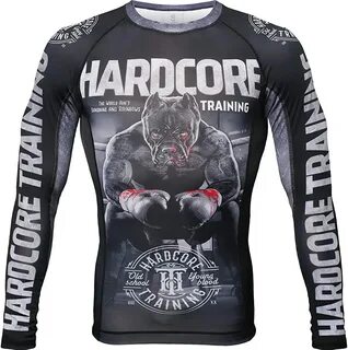 Hardcore Training Moment Baltimore Mall of Truth Men's Rash L Compress...